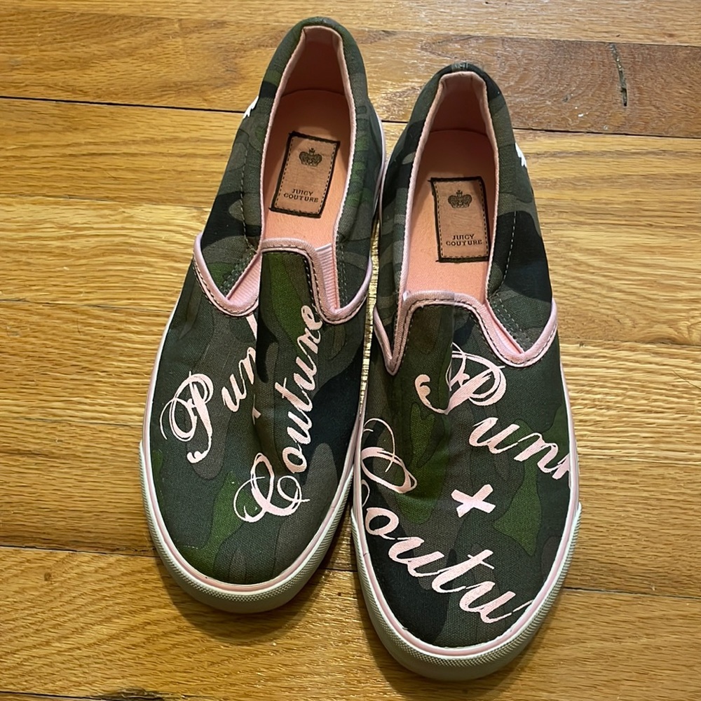 Vintage juicy couture slip ons
